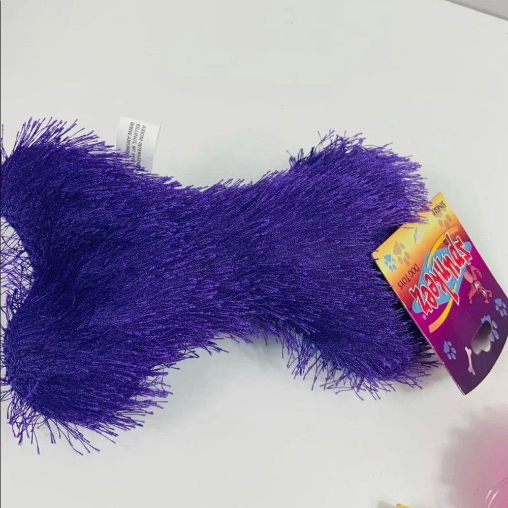 Brand New (2) squeaky dog toys